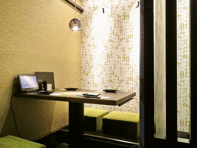 バリエーションに富む、数タイプの個室を用意しています