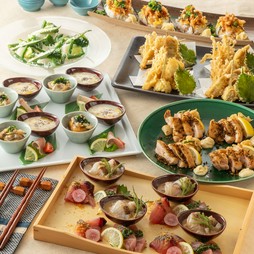 鮮や一夜の人気料理が楽しめる「味わいコース」