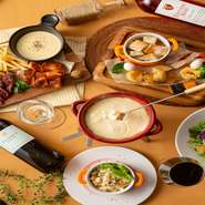 旬の野菜や新鮮な魚介を使われているので、素材の美味しさをそのままいただく料理もおすすめ。『ウメ子のチーズフォンデュ』など、店の名前を冠したメニューはぜひお試しあれ。
