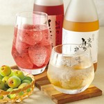 豊富な梅酒をご用意した2時間飲み放題