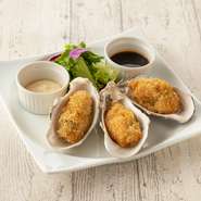 サクサクジューシー。 追加　牡蠣フライ　1P：253円