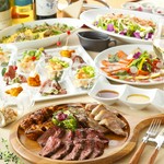 ダブルメインディッシュと旬の食材を満喫できる『旬の味覚コース』