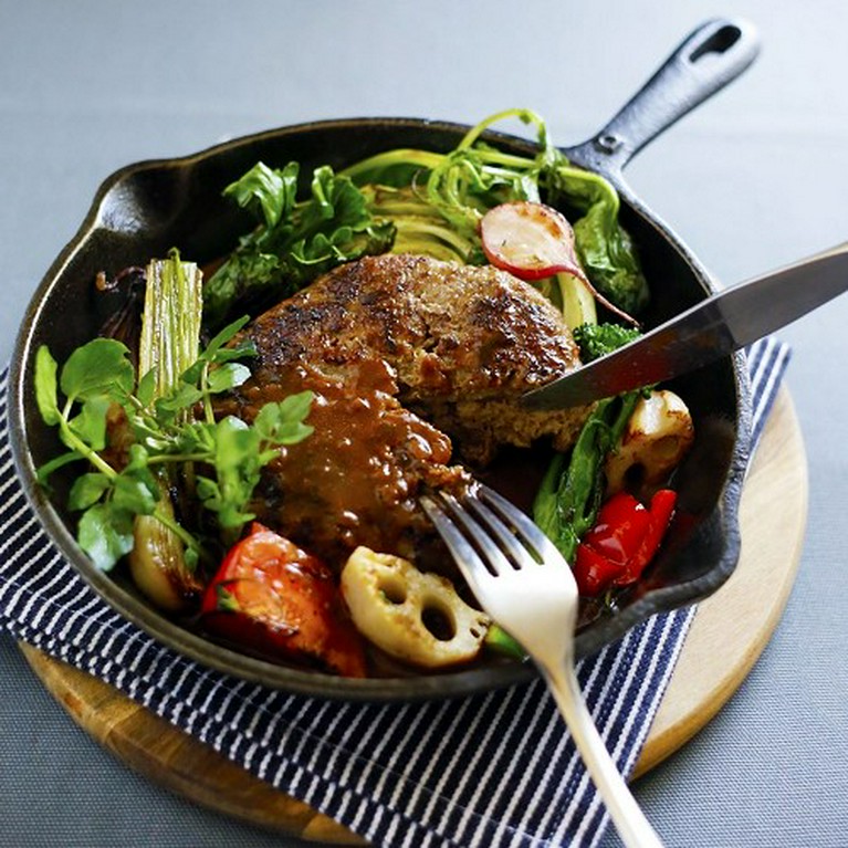 バルバラハンバーグ オニオンデミグラスソース