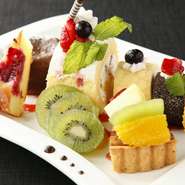 デザートプレート 