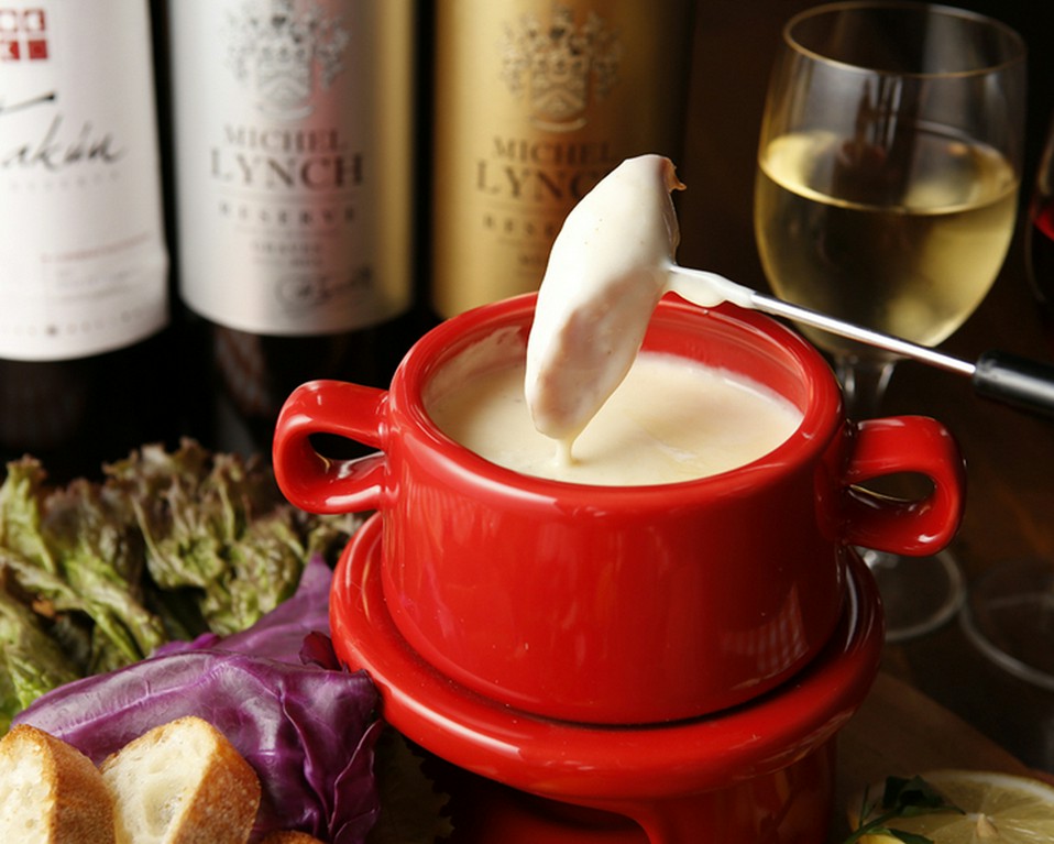 野菜とチーズが相性抜群『とろ～りチーズフォンデュ』