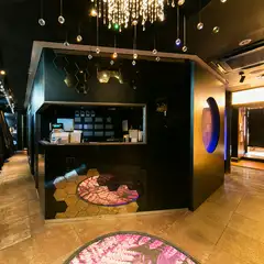 エレベータを降りてすぐ、高級感溢れるエントランス