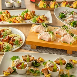 肉と魚が楽しめる「味わい（逸品）コース」