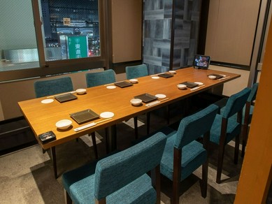 人数に合わせて使える個室席も豊富に