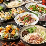 肉と魚が楽しめる『味わい（鍋）コース』