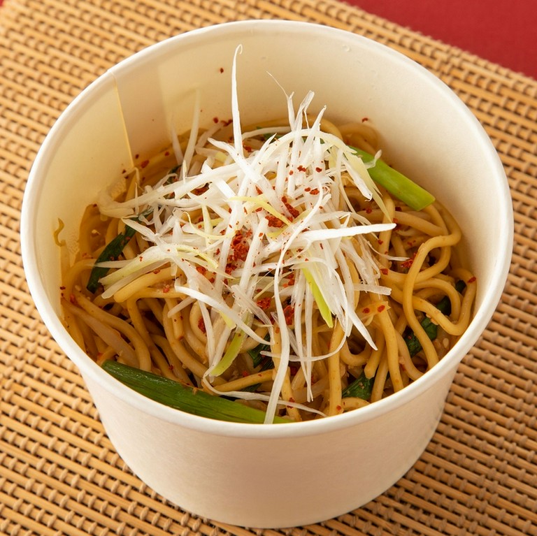 担々ニラ辛焼きそば