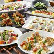 暑さを吹き飛ばすおいしいお酒と料理を