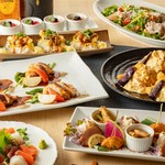 肉と魚が楽しめる『味わい（逸品）コース』
