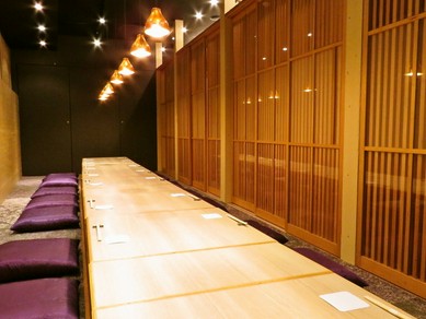 掘りごたつ個室はお子様連れのママ会にもぴったり 