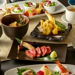 肉と魚が楽しめる『味わい（逸品）コース』