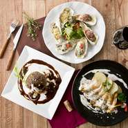 おしゃれな店内は女子会に大人気。美味しい料理と居心地の良さから、女子のお喋りは尽きません。