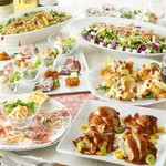 ダブルのメインディッシュにカルパッチョなどボリューム満点『花衣（はなごろも）コース』