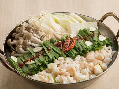 白もつ鍋　1人前（※2人前より承ります）