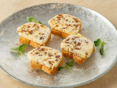 いちじくバターのミニトースト