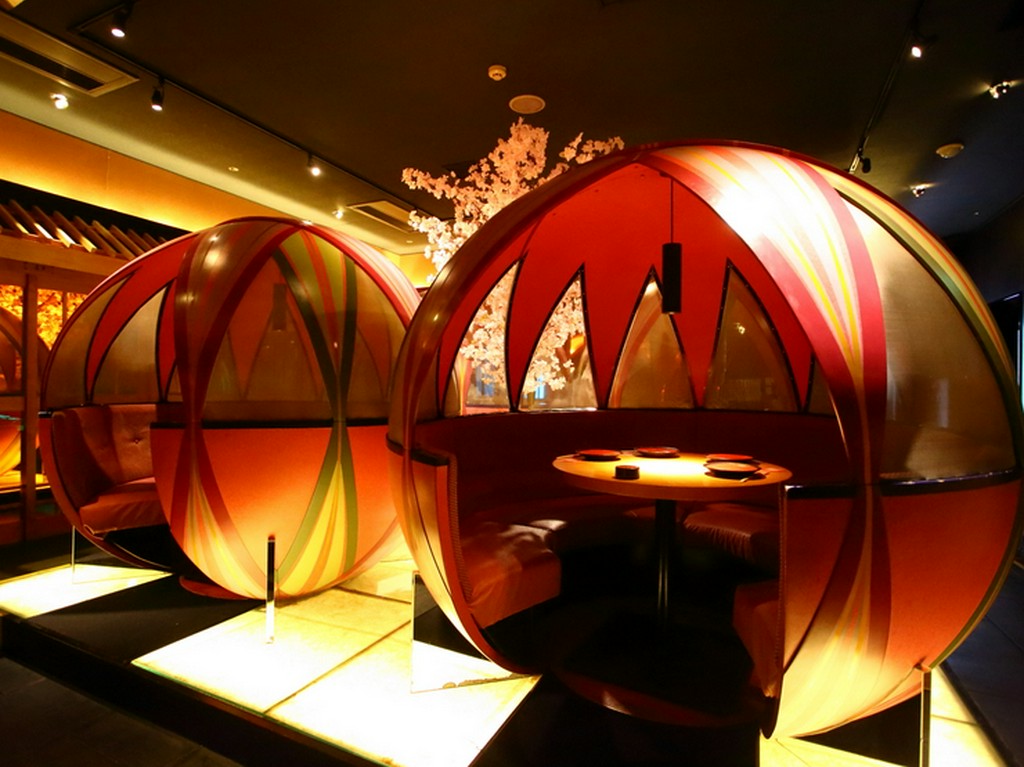 目新しくて和キュートな個室、合コンを盛り上げる