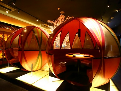 目新しくて和キュートな個室、合コンを盛り上げる