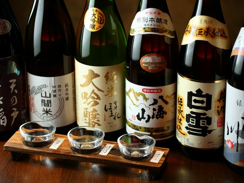 3種類の豊かな味わい『日本酒飲み比べセット』