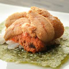 社長が試行錯誤の末に生み出したオリジナルメニュー『焼きうに』