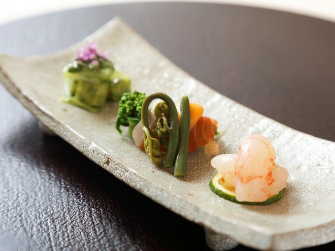 旬の食材にこだわっている