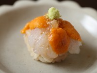 日本全国から選りすぐったネタの競演『白海老とうに』