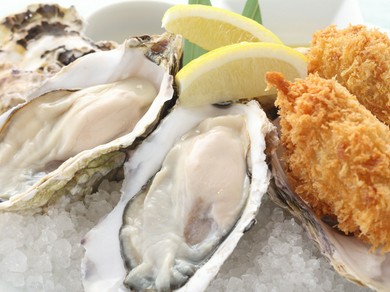 大人気！　『バリエーションプレート　牡蠣の盛り合わせ』