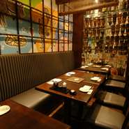 充実の120分間飲み放題込みコースがお手頃価格で楽しめます。どのコースも、旬の食材を使ったお店自慢のメニューが盛りだくさん！　各種宴会にもおすすめです。