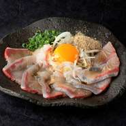 ボンタンを餌に混ぜ込み育成。
長島海峡で育ち身が引き締まりかんぱち本来の食感が味わえます。　
【価格】880円