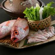 島根県浜田より産地直送　のどぐろしゃぶしゃぶ＜要予約＞