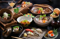 寿司と京料理を堪能できる『源氏』10品