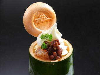 目でも楽しめる食後のお楽しみ『牧場搾りたてソフトわらび餅』