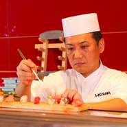 五感で味わっていただけるよう、誠心誠意のおもてなし