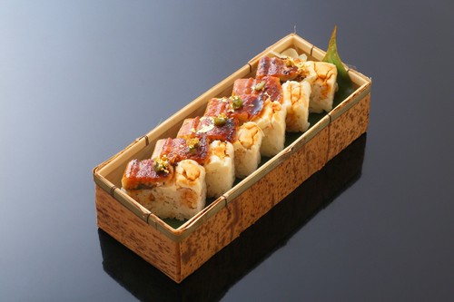 鰻とクリームチーズの棒寿司
