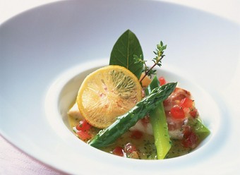 真鯛のレモンヴィネガーソース