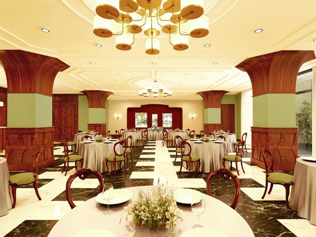 メインダイニングに加え、最大120名収容可能なサロンも完備