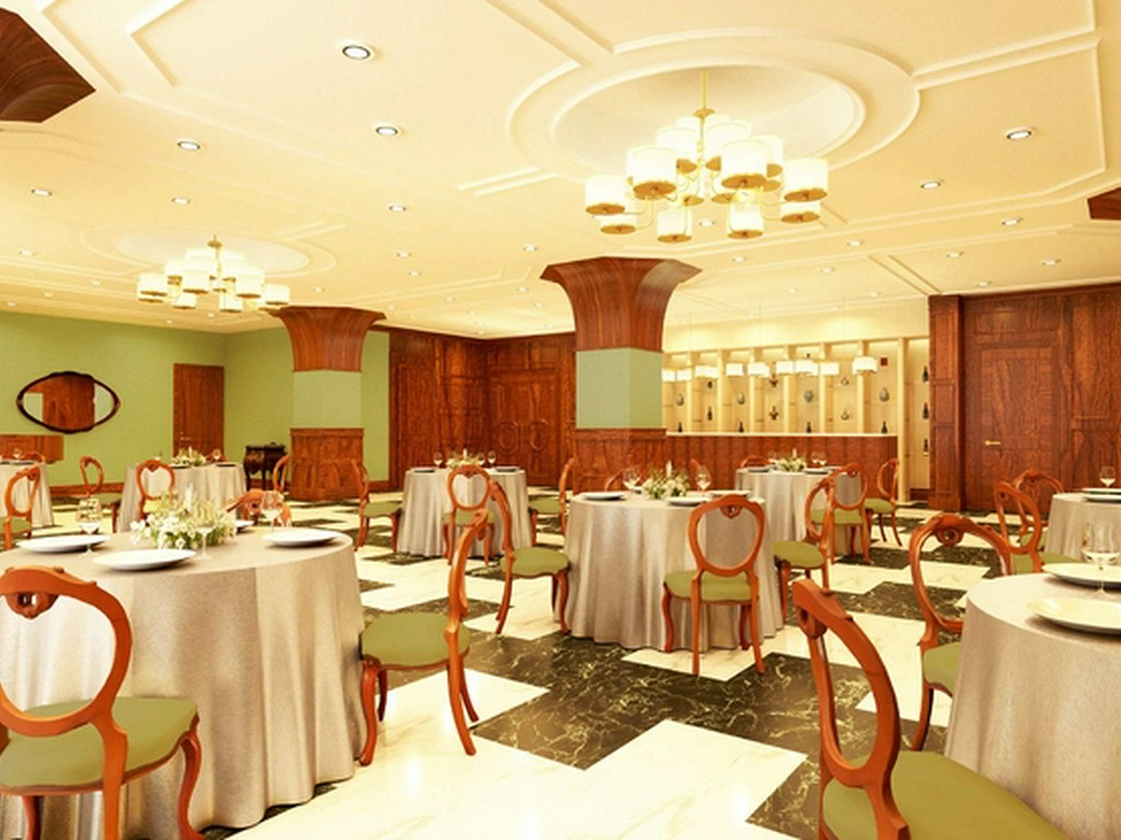 クラシックな雰囲気に包まれた華やかな酒宴