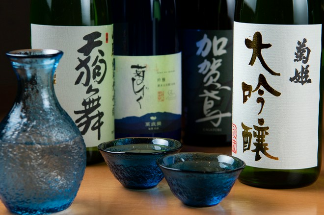 日本酒にこだわっている