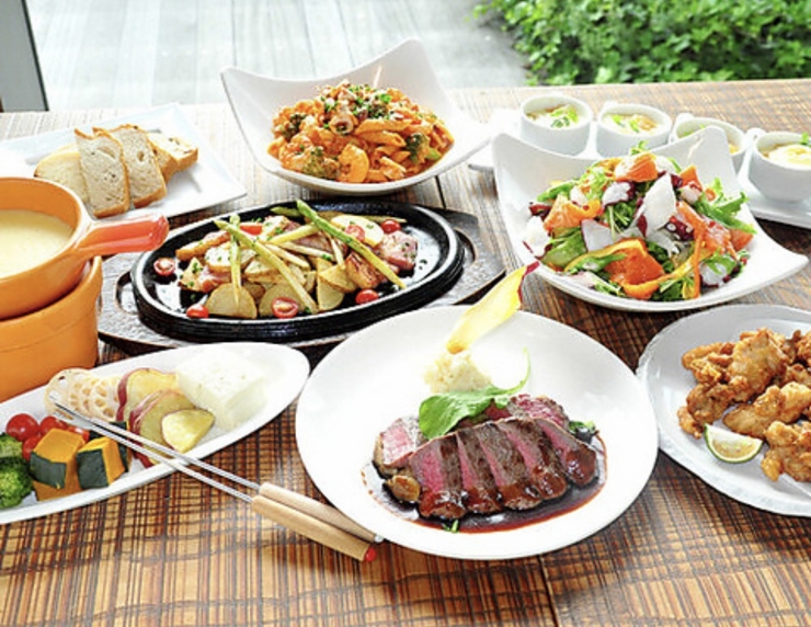 [All-you-can-drink included] Summer party plan with abalone, meat, and dessert: 7500 yen *500 yen off Monday-Thursday