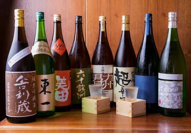 日本酒にこだわっている