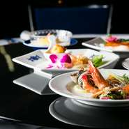 喧騒から離れてゆっくりとした空間を味わう