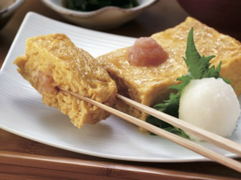  椒房庵のめんたい玉子焼き