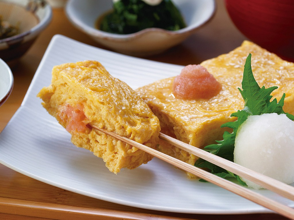  椒房庵のめんたい玉子焼き