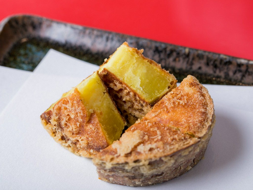 女性に人気の一品。まるでお菓子のように甘い『丸十（さつまいも）』