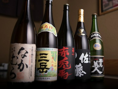 九州の美味しい焼酎を炭火焼き鳥と合わせて呑む