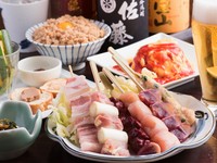 迷ったらこれで決まり！お店のおすすめがお得に楽しめる『焼鳥6本コース』