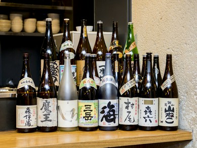 地元の魚と焼酎の絶妙なペアリング