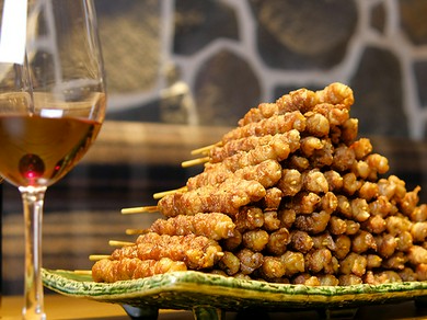 ワインと愉しむ…♪博多ぐるぐるとりかわ